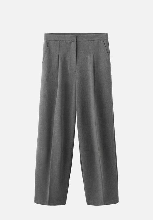 MANGO - Trousers nicole - gray