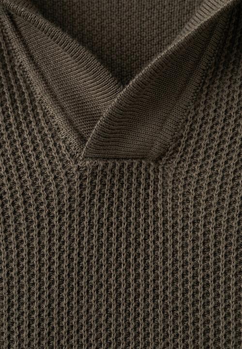 MANGO - Polo Shirt Salas - Dark Brown
