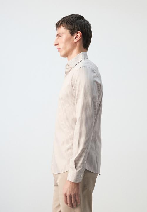 MANGO - Shirt Fer - Sand