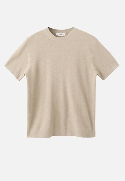 MANGO - T-Shirt Andrew - Beige