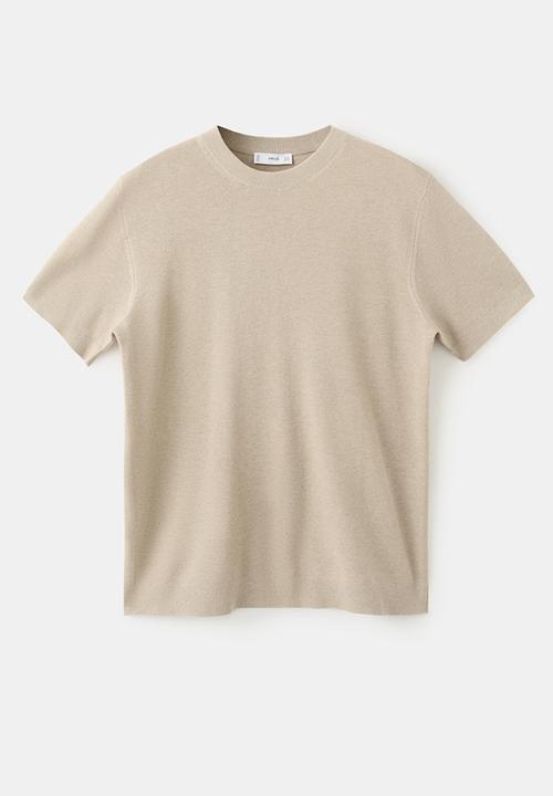 MANGO - T-Shirt Andrew - Beige