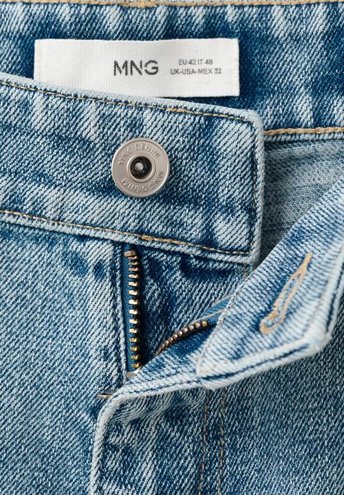 MANGO - Jeans Andreas - Open Blue
