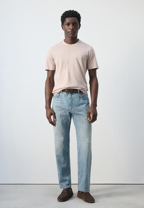MANGO - Jeans Andreas - Open Blue