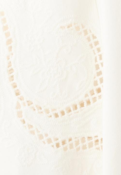 MANGO - T-shirt petunia - light beige