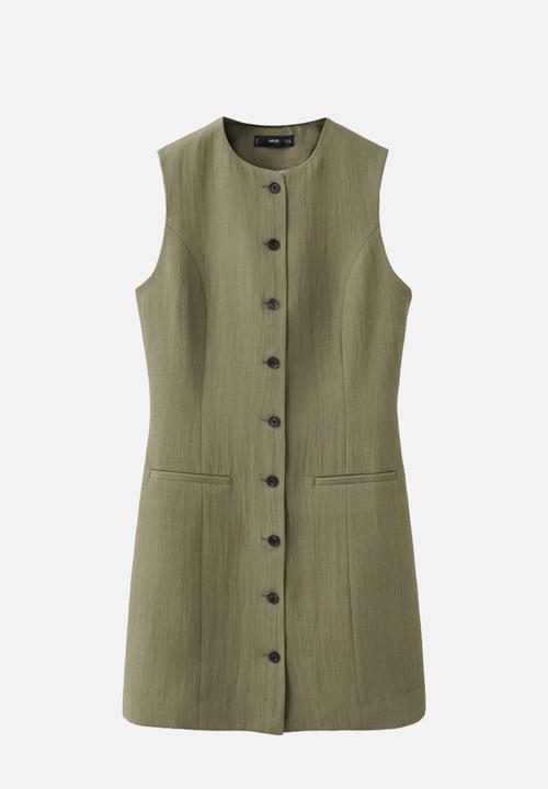 MANGO - Dress vivi - green