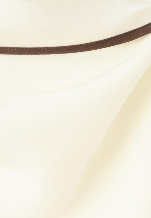 MANGO - Dress carine - light/pastel yellow
