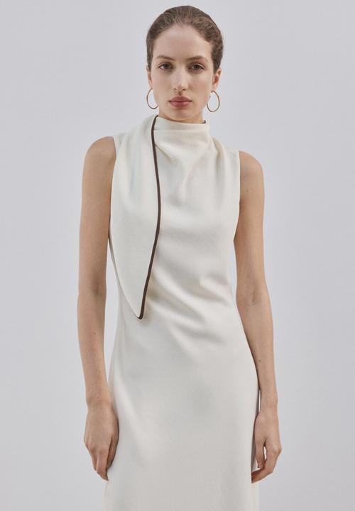 MANGO - Dress carine - light/pastel yellow