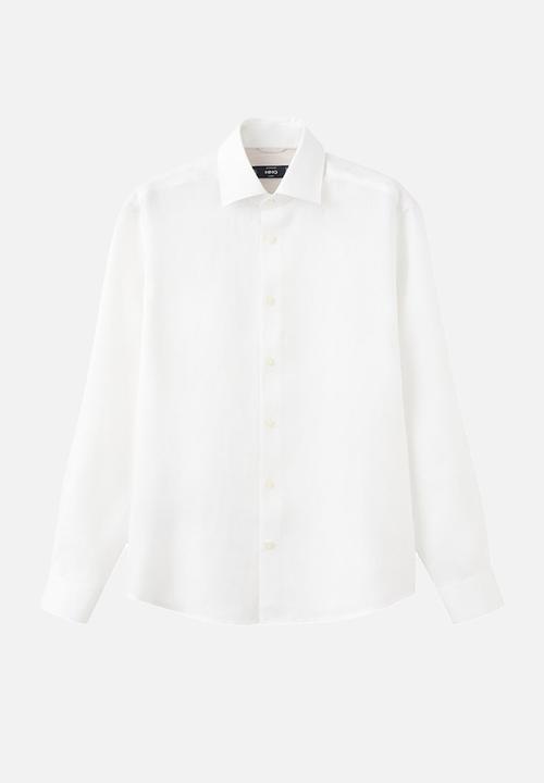 MANGO - Shirt Tucan - White