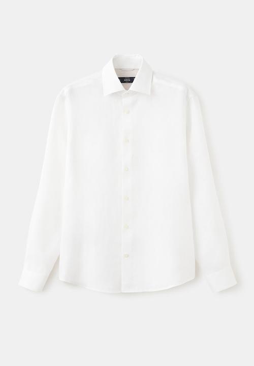MANGO - Shirt Tucan - White