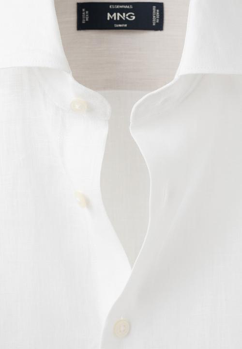 MANGO - Shirt Tucan - White