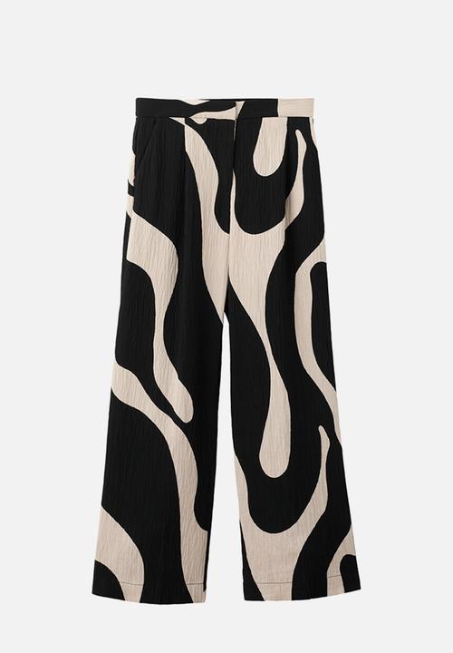 MANGO - Trousers nikita  -  black