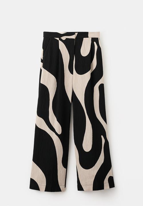 MANGO - Trousers nikita  -  black