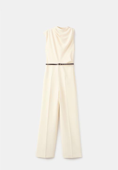 MANGO - Jumpsuit madison - light beige