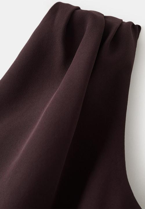 MANGO - Jumpsuit fabio - dark brown