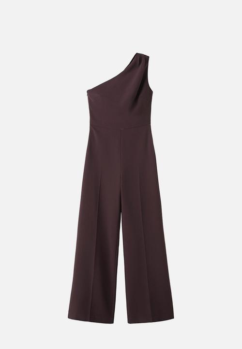 MANGO - Jumpsuit fabio - dark brown