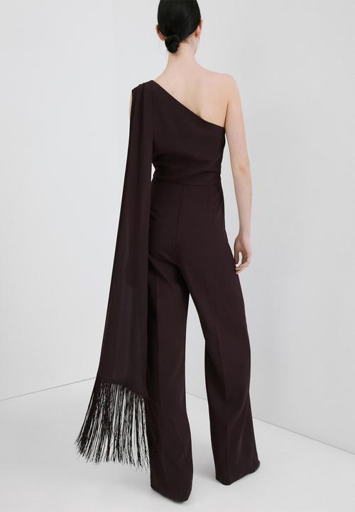 MANGO - Jumpsuit fabio - dark brown