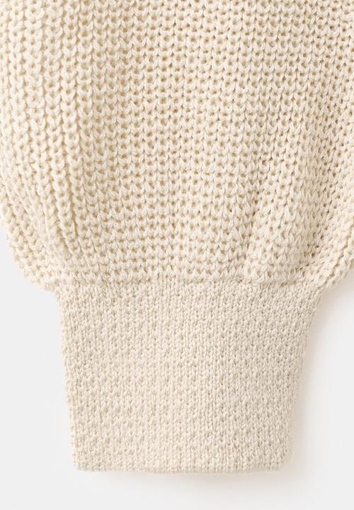 MANGO - Sweater cranc - light beige