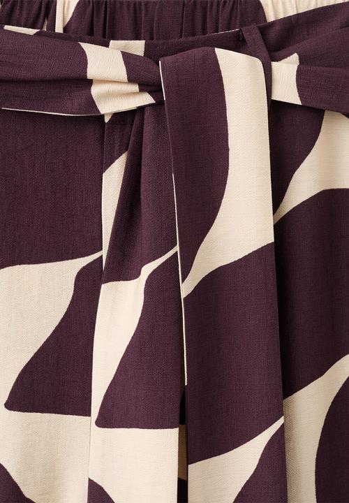 MANGO - Trousers plumas - light beige