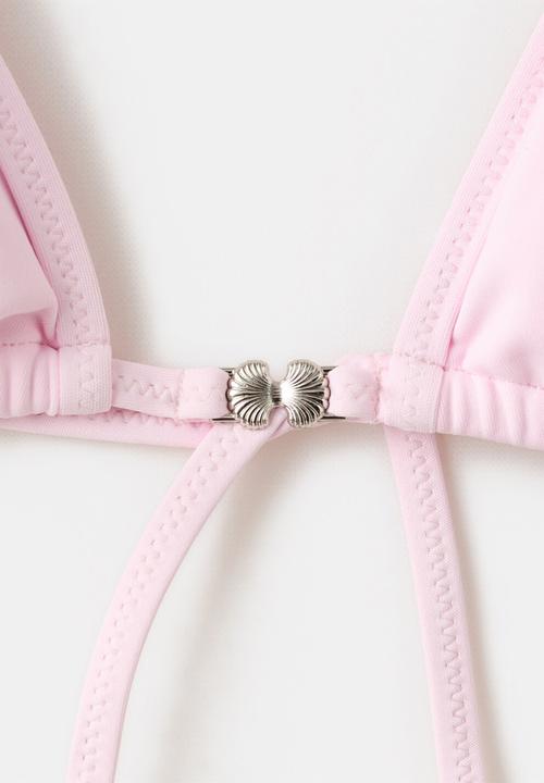 MANGO - Bikini top tao- light/pastel pink