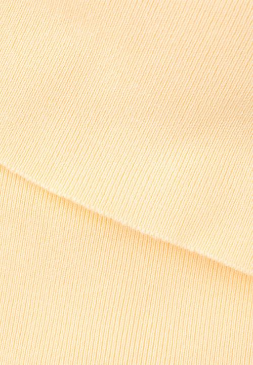 MANGO - Top gabriete - light pastel yellow