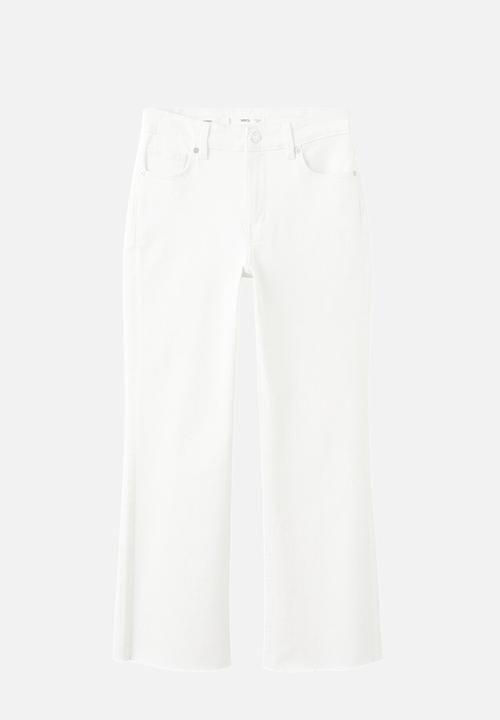 MANGO - Jeans sienna - white