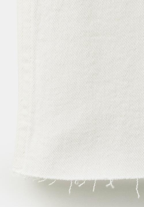 MANGO - Jeans sienna - white