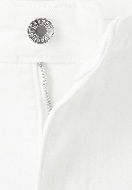 MANGO - Jeans sienna - white