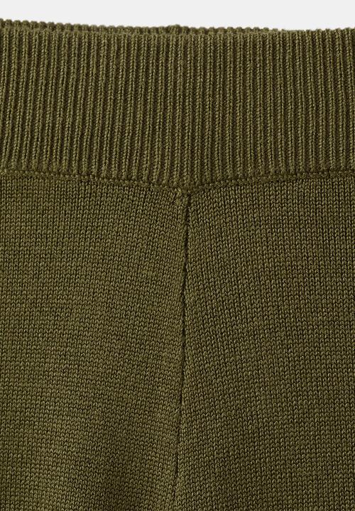MANGO - Trousers ostrich - beige/khaki