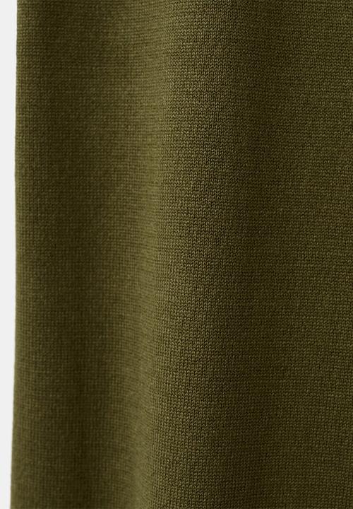 MANGO - Trousers ostrich - beige/khaki