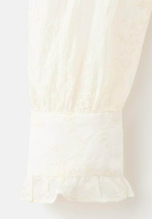 MANGO - Blouse filcaya - light beige
