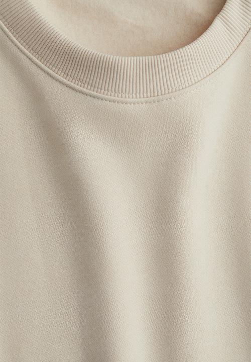 H&M - Oversized sweatshirt - cream