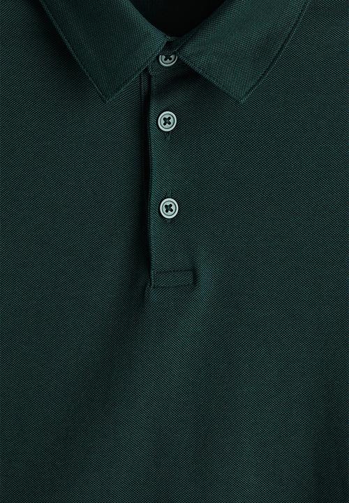 H&M - Coolmax? slim fit polo shirt - green