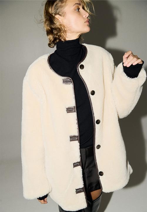 H&M - Jacket - light beige