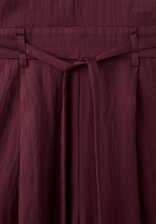 MANGO - Jumpsuit barrel2 - dark red