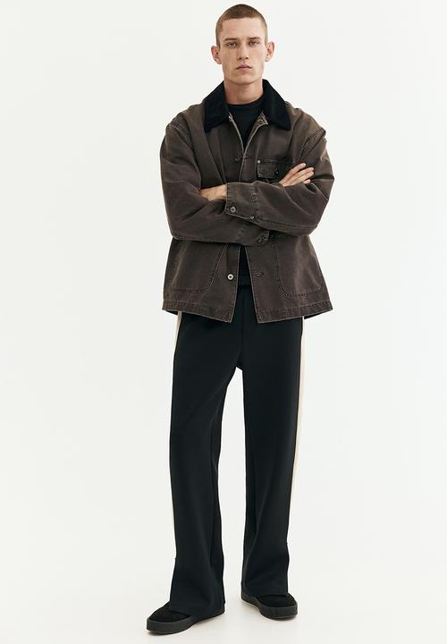 H&M - Cotton canvas jacket - dark grey