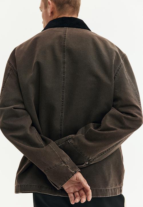 H&M - Cotton canvas jacket - dark grey