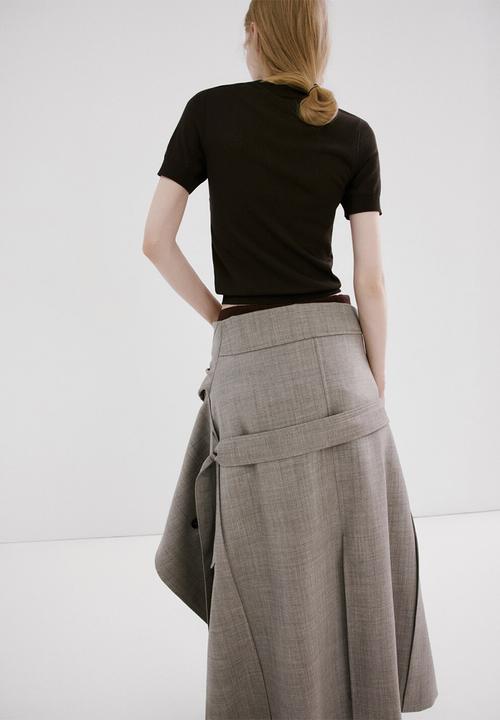 MANGO - Sweater meta - brown