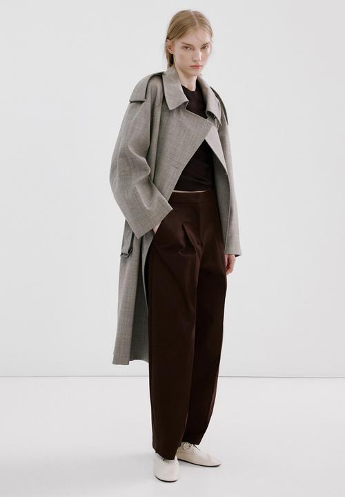 MANGO - Sweater meta - brown