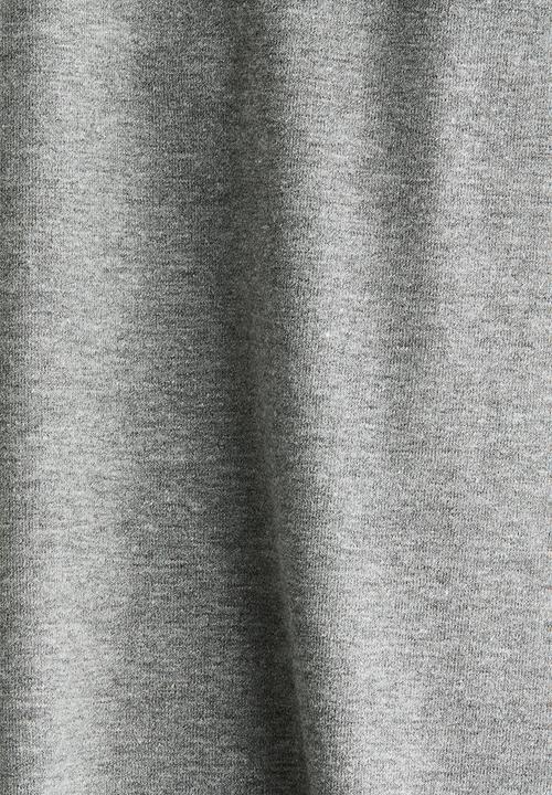 H&M - Foldover-waist cotton trousers - grey marl