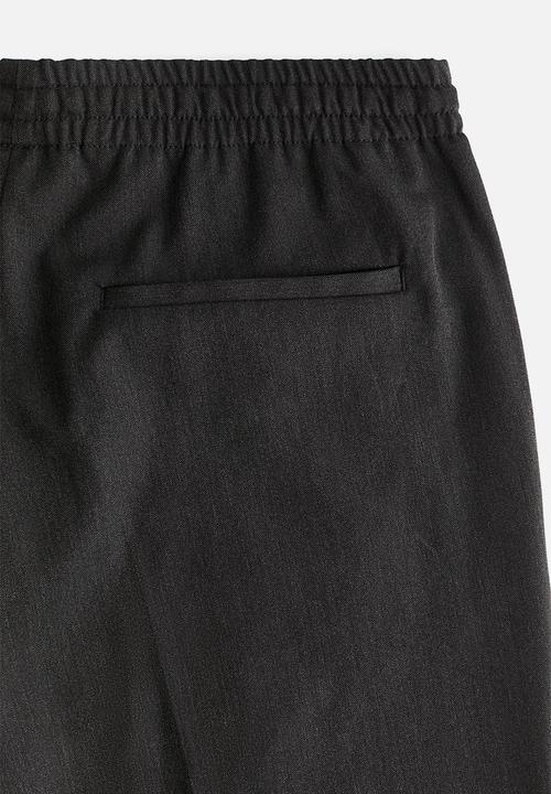 H&M - Relaxed fit trousers - dark grey