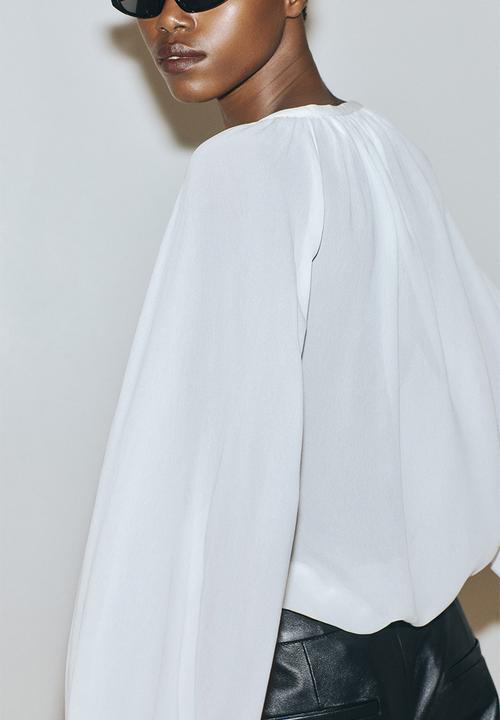 H&M - Chiffon blouse - white