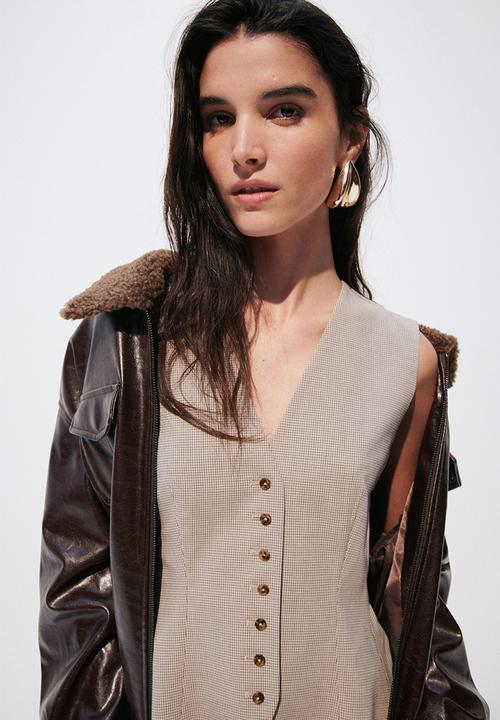 H&M - Peplum waistcoat - beige