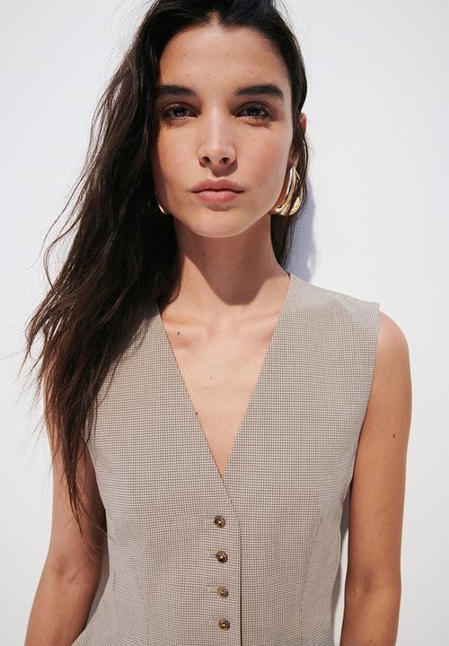 H&M - Peplum waistcoat - beige