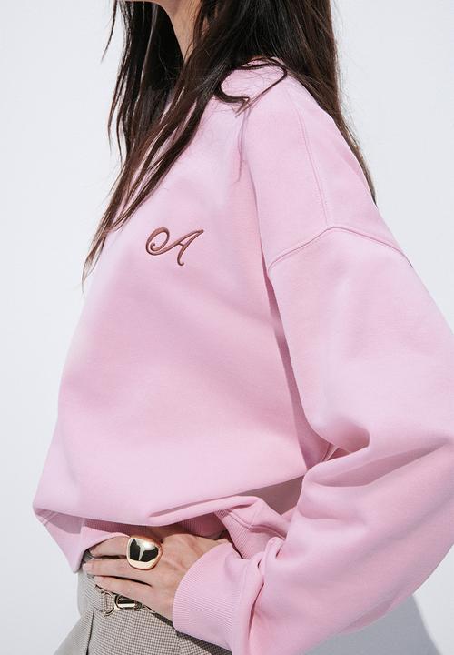 H&M - Motif-detail sweatshirt - pink/a