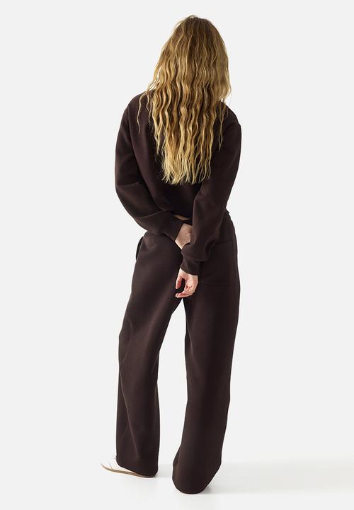 H&M - Scuba barrel joggers - dark brown