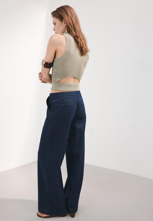 MANGO - Jeans avery- open blue