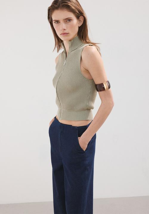 MANGO - Jeans avery- open blue