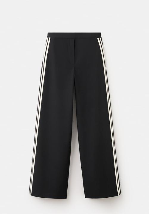MANGO - Trousers sophie- black