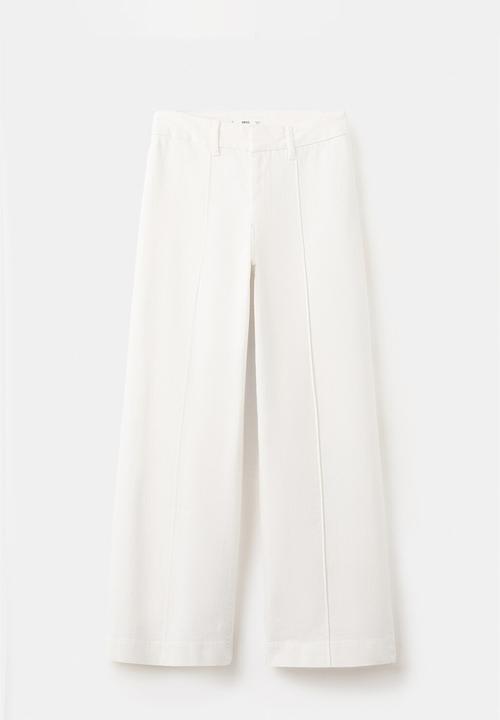 MANGO - Jeans paloma- white