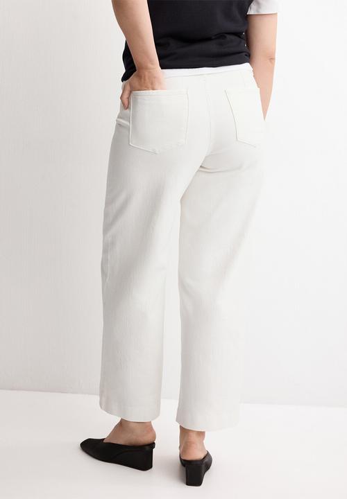 MANGO - Jeans paloma- white